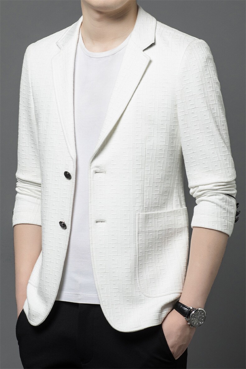 ASD9072男士2023年春季新款长袖西服休闲青年夹克西装单西,男装西服,电商B360