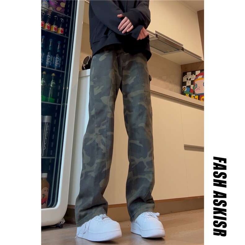 抖音得物品质百搭牛仔裤212-2-DY258-特P60,男装牛仔裤,星座808A-1