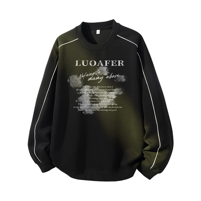 得物供货、复合重磅420克现货圆领卫衣宽松HD019-1-YLT2502-特P35,男装卫衣,电商019-1