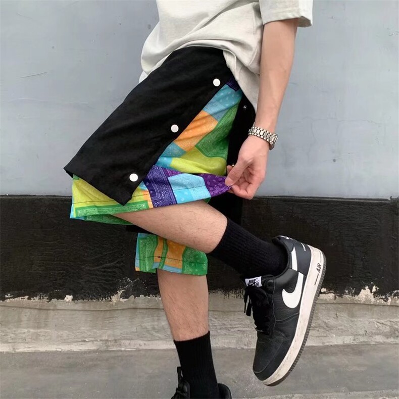 男春季潮流时尚休闲短裤DK017P30图片