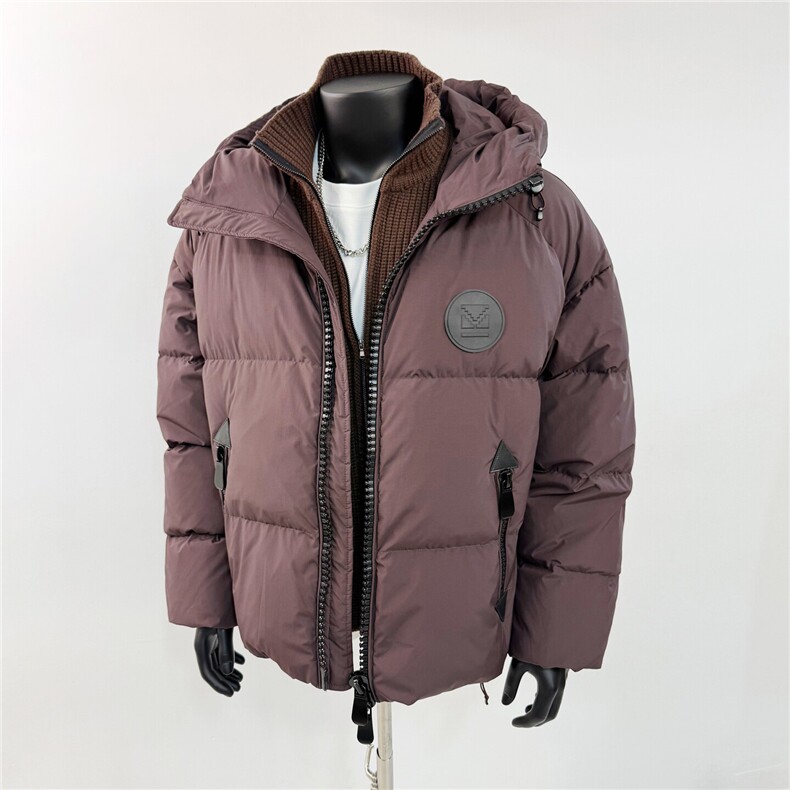 2025新款男士冬连帽羽绒服外套  D213-6228-P490图片