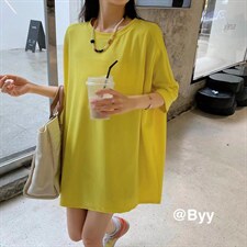 （现货）夏季彩色大版T，其它，佰依缘儿