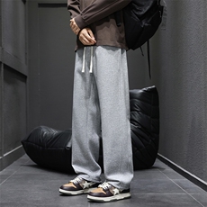 卫裤男2025秋季宽松休闲裤直筒运动裤子男士休闲长裤Q29169-特P36，男装休闲裤，星座610（原A335）