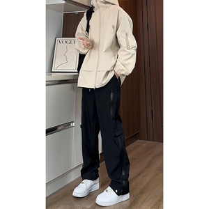 TZ81088021/P110冲锋衣冲锋裤套装男女大口袋外套休闲裤夹克长裤图片