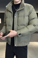 2025数据男士冬季羽绒服立领百搭鸭绒保暖青年夹克外套，男装羽绒服，电商A225