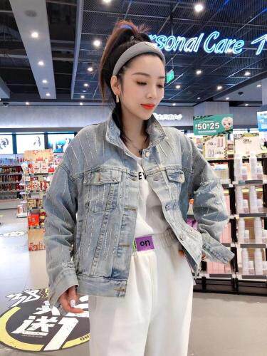 春款超火爆牛仔外套，女装，一杭