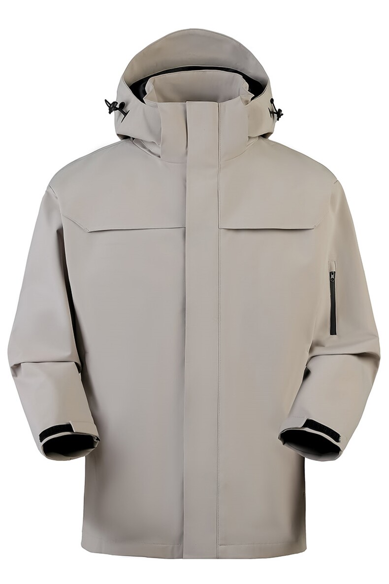 新款男女高品质户外登山服青少年学生冲锋衣夹克外套HS6606,男装夹克,星座1206（原A206）