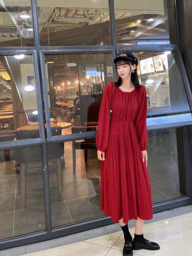 秋季新款连衣裙，女装连衣裙，尹谜