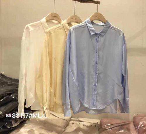 2021S/S春季新款休闲衬衫现货秒发,女装衬衫,雨木其