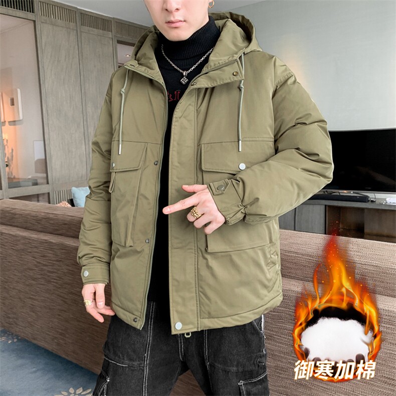 冬季工装棉衣男棉袄外套ins情侣款面包棉服M0719-P110,男装棉衣,星座308B-1