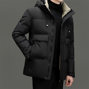 BNYR3967钱塘2020-2时尚简约冬季厚款中年男士90鸭绒羽绒服P245图片
