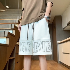 抖音直播高品质！菠萝格短裤男印花大码M-5XDK168-特P23，男装牛仔裤，电商B325