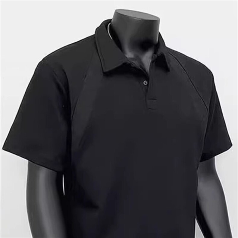 M633-P35美式polo衫短袖t恤夏季cleanfit拼接翻领五分袖上衣,男装Polo衫,星座617A-1（原B318A）