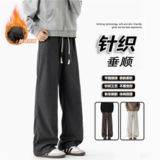 美式新款人字纹肌理感加绒休闲裤，A061-AX01765JR-特P40-无影墙，男装卫衣，电商A061