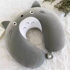 云朵毛绒玩具厂 颈枕龙猫