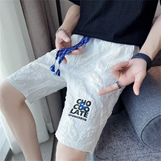 男短裤夏季薄款宽松大码休闲裤纯棉五分裤潮牌健身运动BD035/P35，男装牛仔裤，星座506