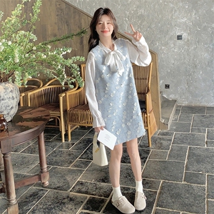有货  春秋立体花朵套装裙 1053P155K228图片
