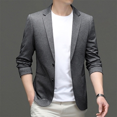 秋季新款西装男西服简约外套西服商务休闲小西装单西，男装西服，电商B360