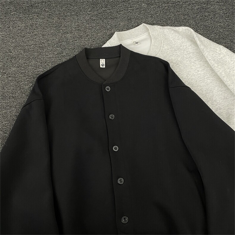 美式重磅开衫卫衣男潮牌简约棒球服休闲运动外套W013-P58,男装卫衣,星座308B-1