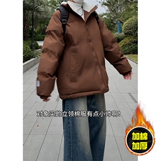 现货高品质美式高街冬季重磅三防加绒加厚羽绒棉衣厚外套棉服，男装棉衣，电商A486