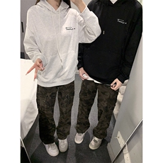 抖音得物供货可提供视频春装重磅美式宽松连帽卫衣DL3003，男装卫衣，电商A486-1