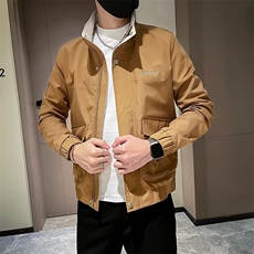 春秋季休闲外套男韩版潮流男装上衣2025新款褂子痞帅春装衣服夹克，男装夹克，星座218-8