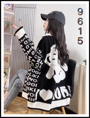 2021秋冬新品百搭款宽松开衫，其它，木橙紫 MC·Z