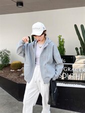 帽子贴标卫衣，女装卫衣/绒衫，诗苒