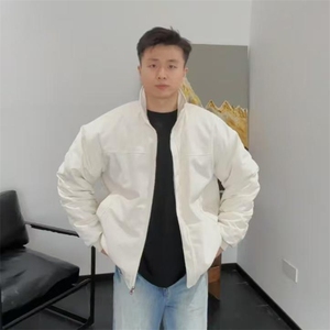 26春装新款美拉德立领飞行夹克boxy廓形休闲百搭外套上衣JK6500,驼色上衣搭配什么丝巾图片