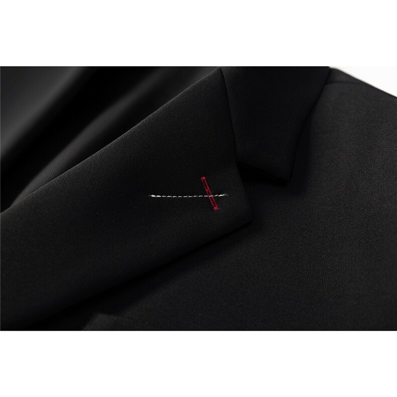 简约刺绣金属扣设计休闲西装大码M-5XL韩版西服XF78085P85控128,男装西服套装,星座227-7