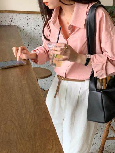 净版衬衫，女装衬衫，hello september