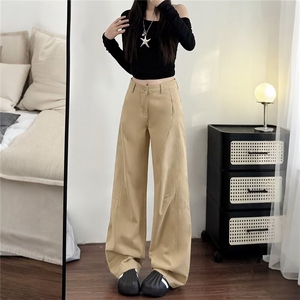1506-1/K2031/P48个性字母牛仔裤嘻哈ins潮高街潮流痞帅长裤男女图片
