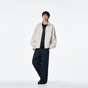 2026春秋季设计感高品质个性简约休闲夹克飞行服防风衣8566-特P36