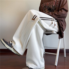 K2586批45控68秋季新款美式休闲裤条纹拖地裤男裤子，男装休闲裤，电商D229A