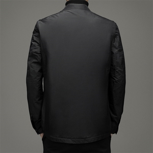 冬季男士商务休闲羽绒服加厚保暖外套中年男装宽松免烫YY922-P275图片