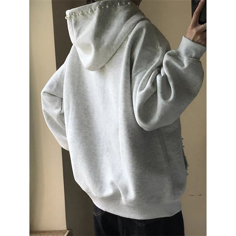 纯棉钉珠刺绣双拉链卫衣ZW0133-常规特批50加绒特批55,男装卫衣,星座313A(原308A-2)