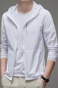 防晒衣男夏季2023年新款连帽户外速干透气防晒服中青年遮阳防紫外图片