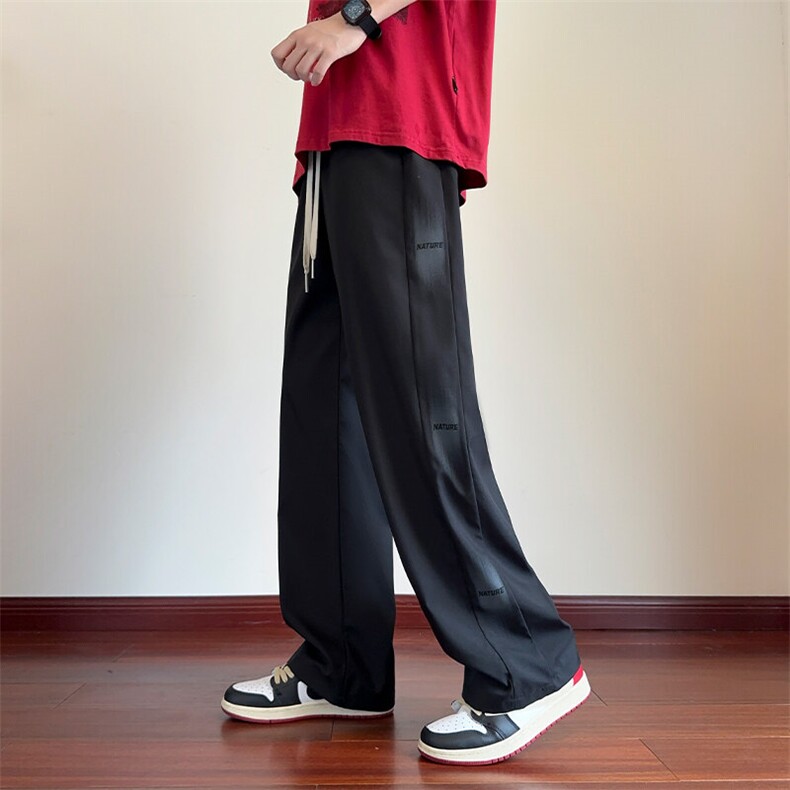 美式高街潮流宽松休闲裤潮牌运动裤A161-K606-P34,男装休闲裤,电商A161