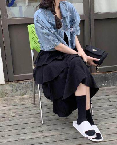 ??新款韩版牛仔外套图片