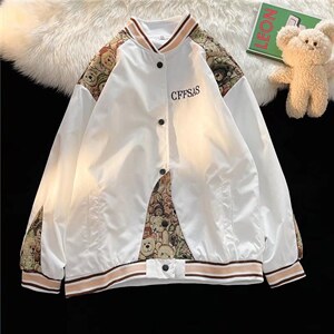 潮流夹克潮男春季棒球服Y508P48图片