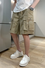 D962-P58夏季新款潮牌宽松直筒立体口袋冰感休闲五分中裤工装裤男，男装工装外套，电商A368