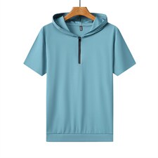 POLO衫男上衣半袖男装衣服男士体恤衫T恤潮牌休闲连帽爸爸短袖男，男装T恤，电商B212（原钱塘6029）