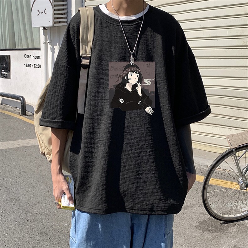 Q11122-P30春夏季七分袖t恤男大码五分袖男短袖中袖，男装T恤，电商A040