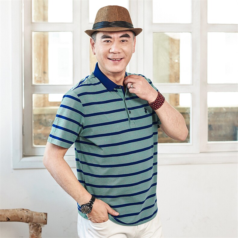 AQ9611钱塘2020-3夏季新款翻领舒适清爽精品短袖T恤P58,男装T恤,钱塘207-3