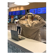 W10563-P78网图现货复古格子双面穿夹克宽松百搭潮流外套高品质，男装夹克，星座1608