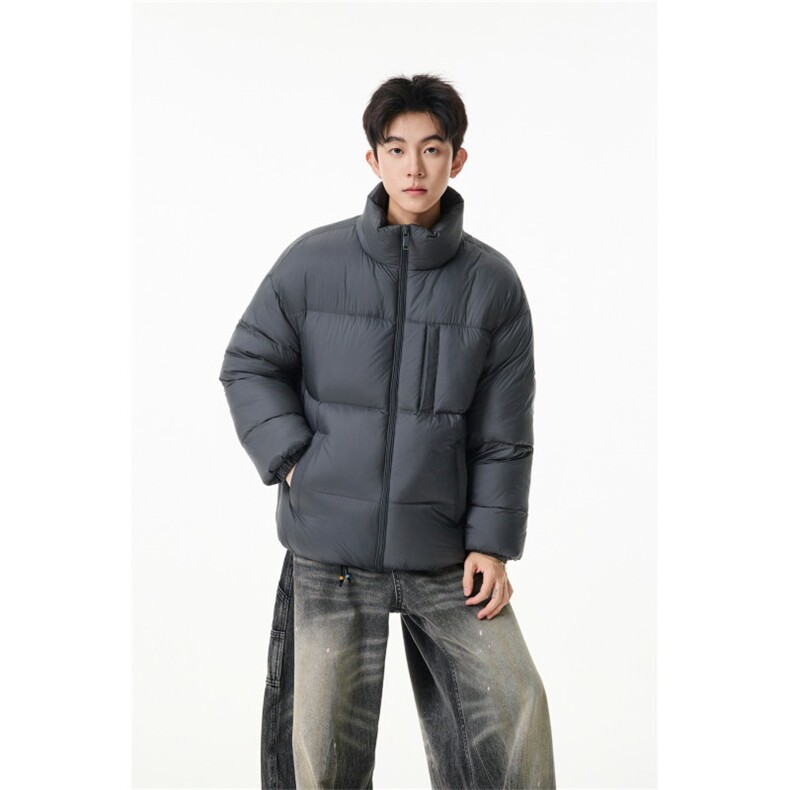 90%绒新标有报韩版宽松羽绒服外套上衣Y993/P350现货,男装羽绒服,星座202