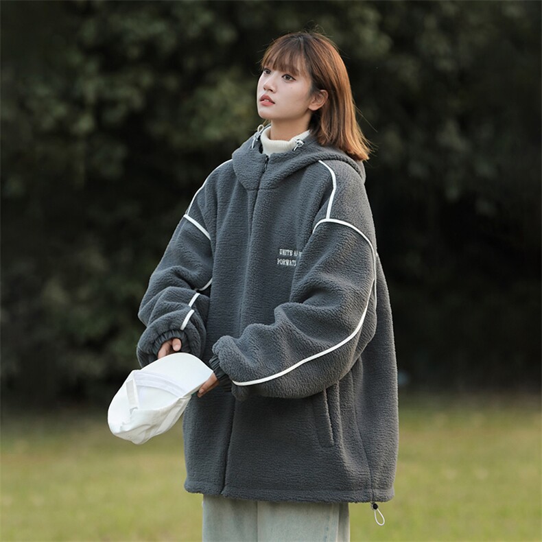 904-2-MYM8901-P98特冬季加厚保暖羊羔毛棉衣男女生刺绣连帽棉服,女装棉衣/棉服,星座904-2