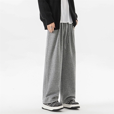 8XL-M特大码工装加绒裤男纯色宽松裤卫裤休闲基础款K995P65，男装休闲裤，电商D206-1