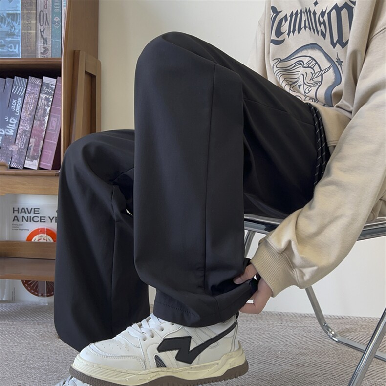 加绒休闲裤男宽松冲锋裤拖地裤K4657-P35加绒P45控58加绒控68,男装卫衣,星座209-2
