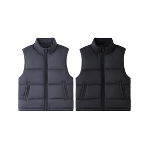 90%绒 新标有报告 短款宽松羽绒服马甲上衣 Y981/ P210图片